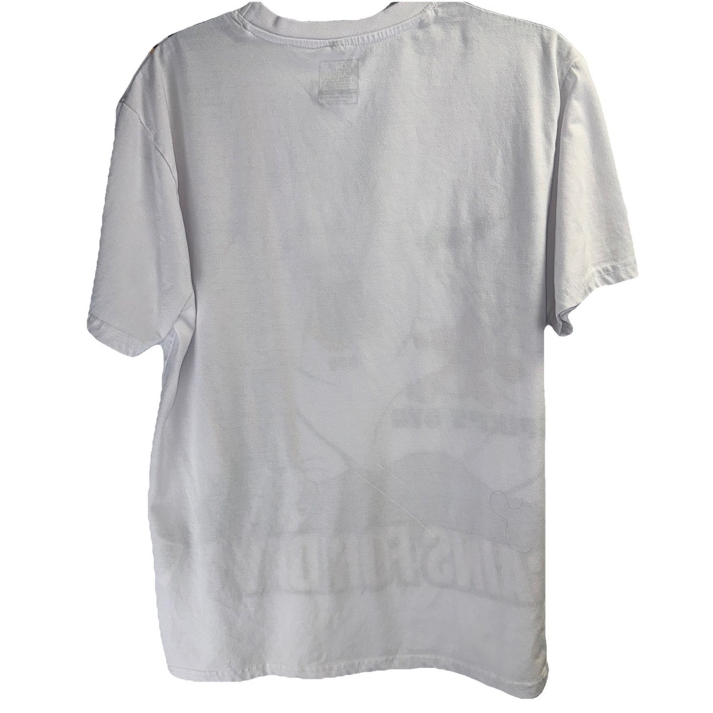 Tom and‎ Jerry White Cotton T-shirt Mens Xl Short Sleeve - Picture 5 of 6